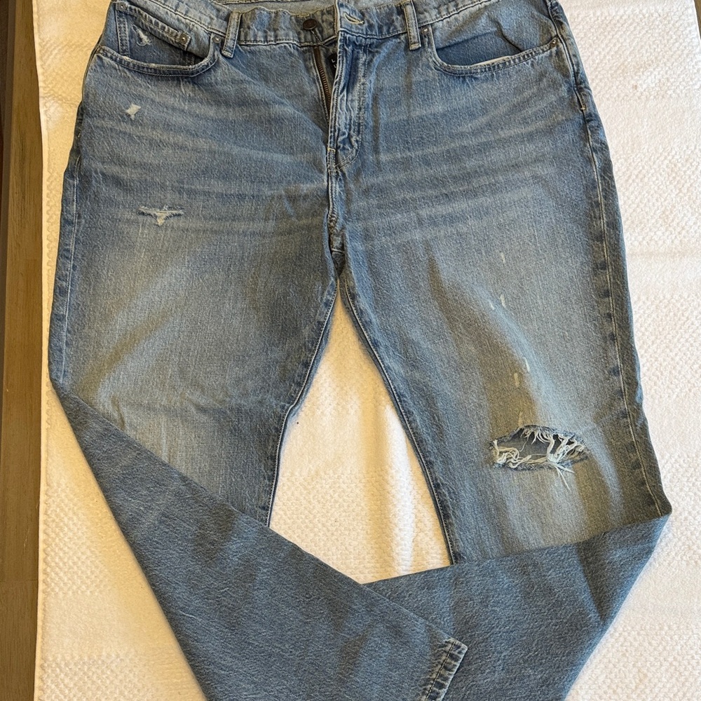 Lucky Brand Men's Light Blue Straight Jeans